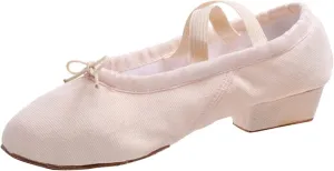 Child Jazz Boots Split Sole Leather Canvas Dance Shoes for Girls Boys Casual Closed Toe Ballet Shoes Sandals