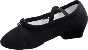 Child Jazz Boots Split Sole Leather Canvas Dance Shoes for Girls Boys Casual Closed Toe Ballet Shoes Sandals
