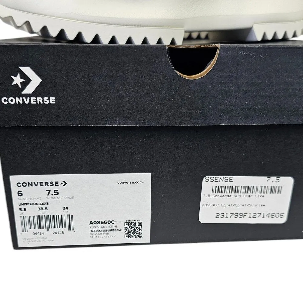 Converse Run Star Hike High Platform Festival Smoothie Sneakers