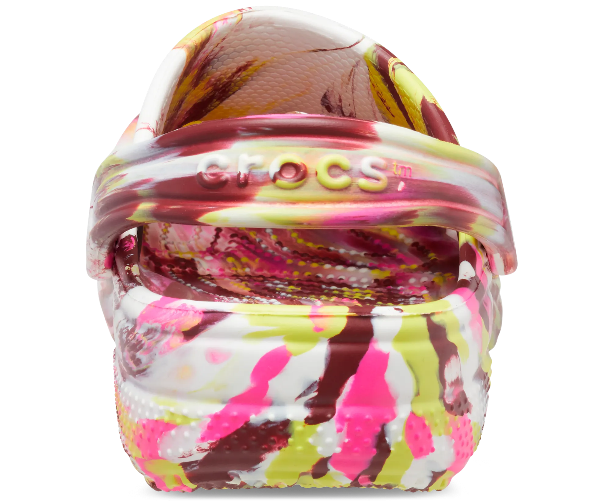 Crocs Unisex Classic Marbled Clog - Electric Pink