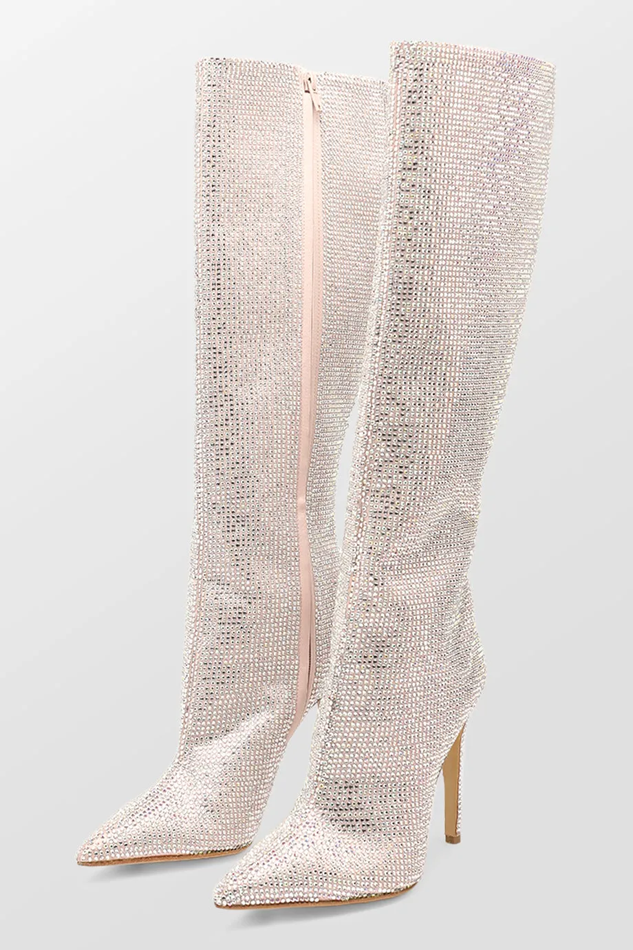 Crystal Embellished Boots