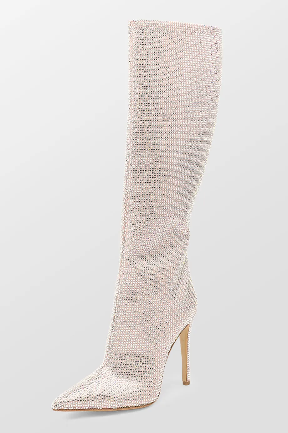 Crystal Embellished Boots