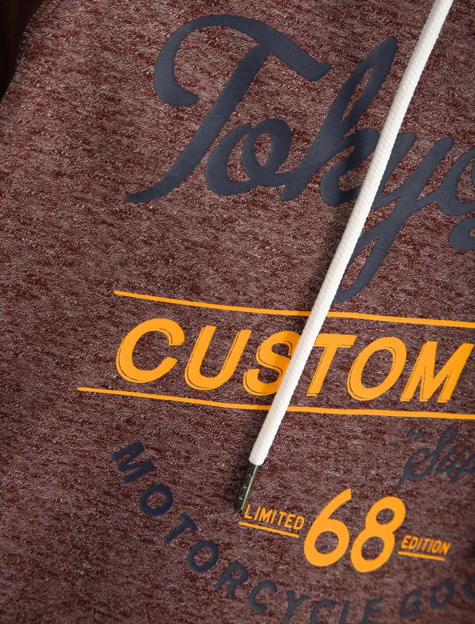Dawson Raglan Sleeve Brushback Fleece Pullover Hoodie in Port Royale Siro - Tokyo Laundry