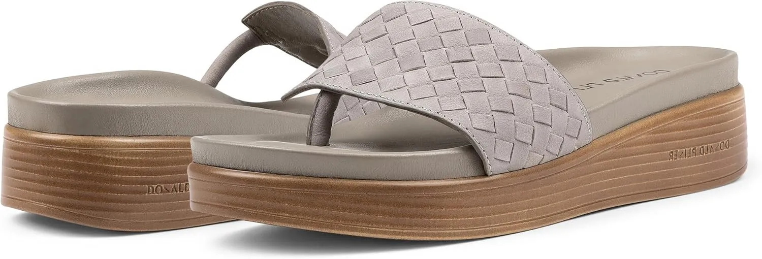 Donald Pliner Women's Fifi Slide Sandals, Women's Summer Sandals, Womens Shoes, Comfortable Open-Toe Casual Flats