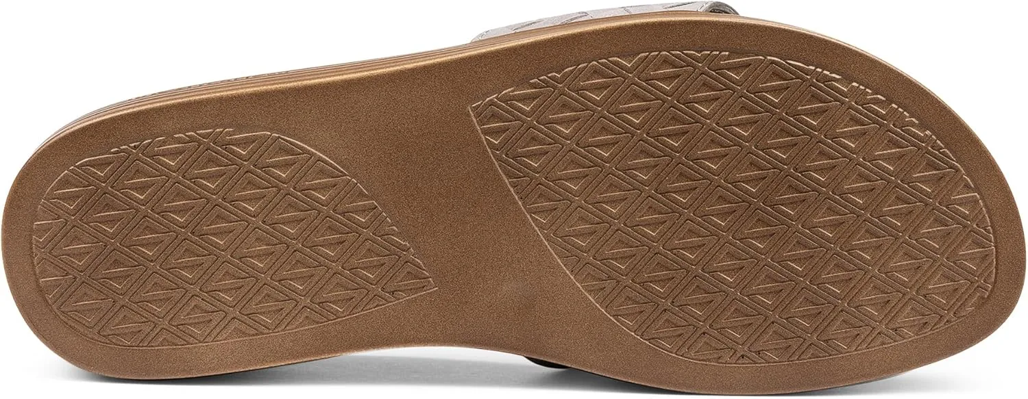 Donald Pliner Women's Fifi Slide Sandals, Women's Summer Sandals, Womens Shoes, Comfortable Open-Toe Casual Flats