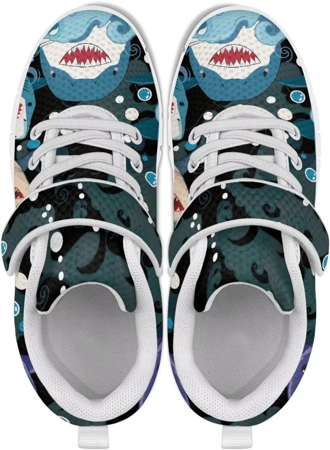 Doojoayie Boys Tennis Shoes Lightweight Little Kids Casual School Shoes Gym Shoes