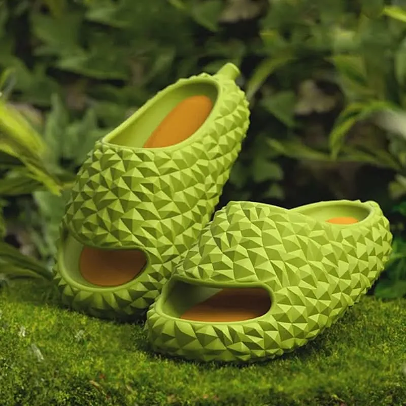 Durian Slippers | EVA Thick Sole Shower Shoes