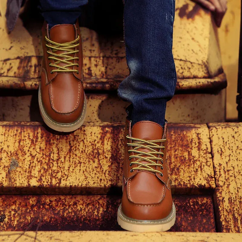 Dustin | Winter boots made of leather