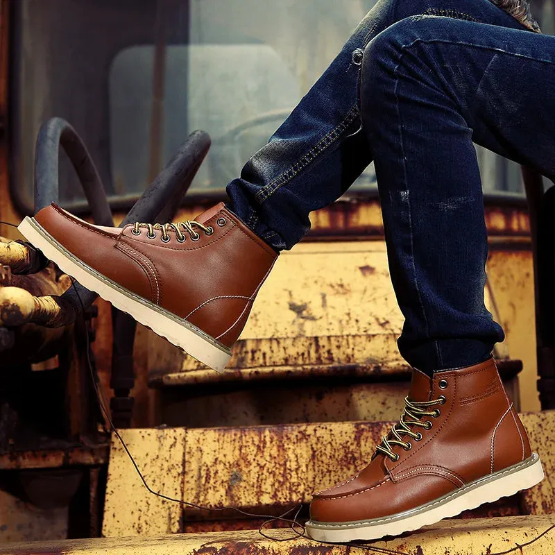Dustin | Winter boots made of leather