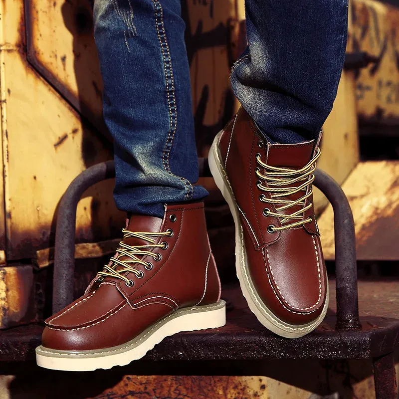 Dustin | Winter boots made of leather