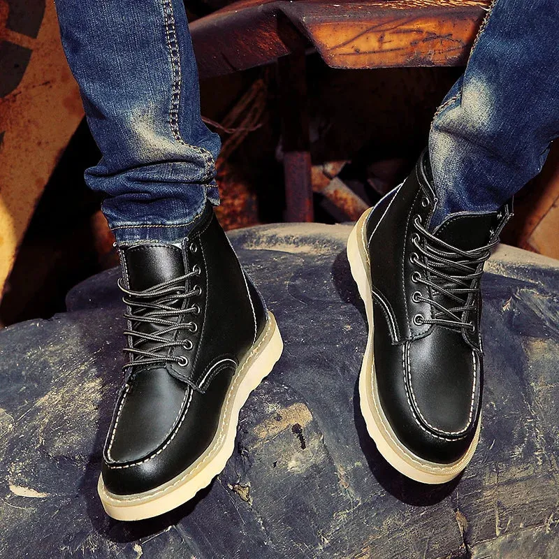 Dustin | Winter boots made of leather