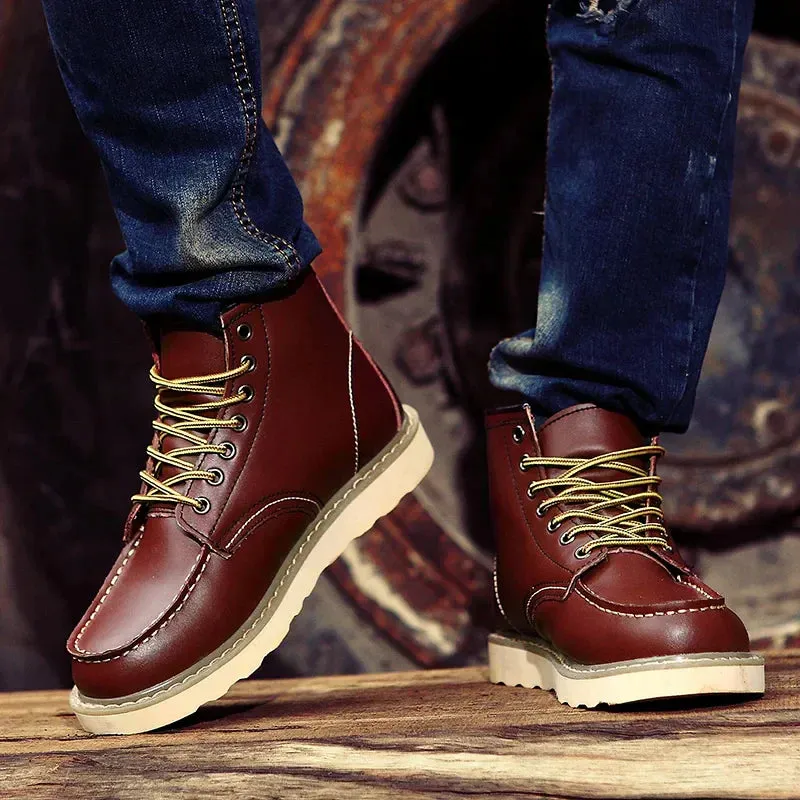 Dustin | Winter boots made of leather