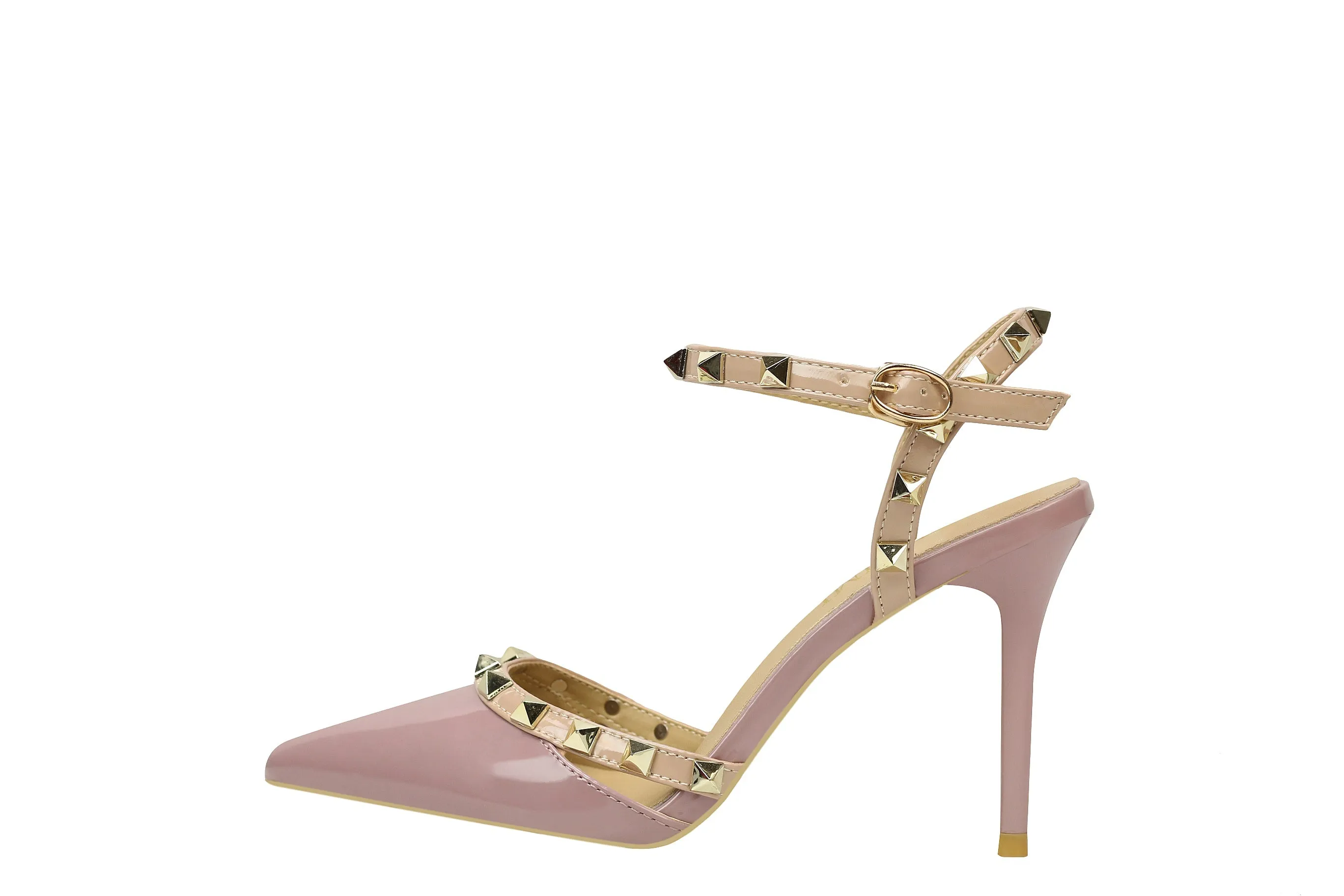 Elegant Rivets Pumps