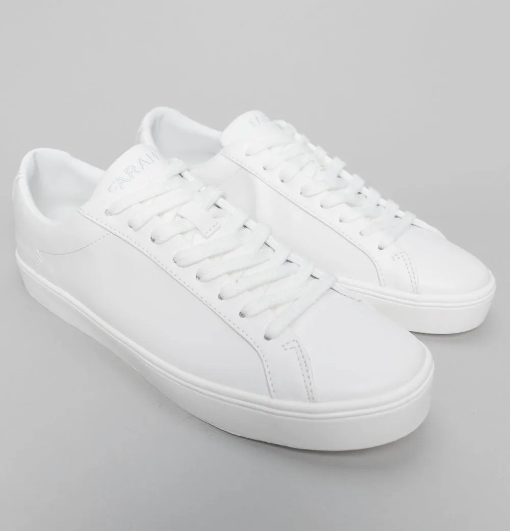 Farah Rigby Cupsole Trainers White