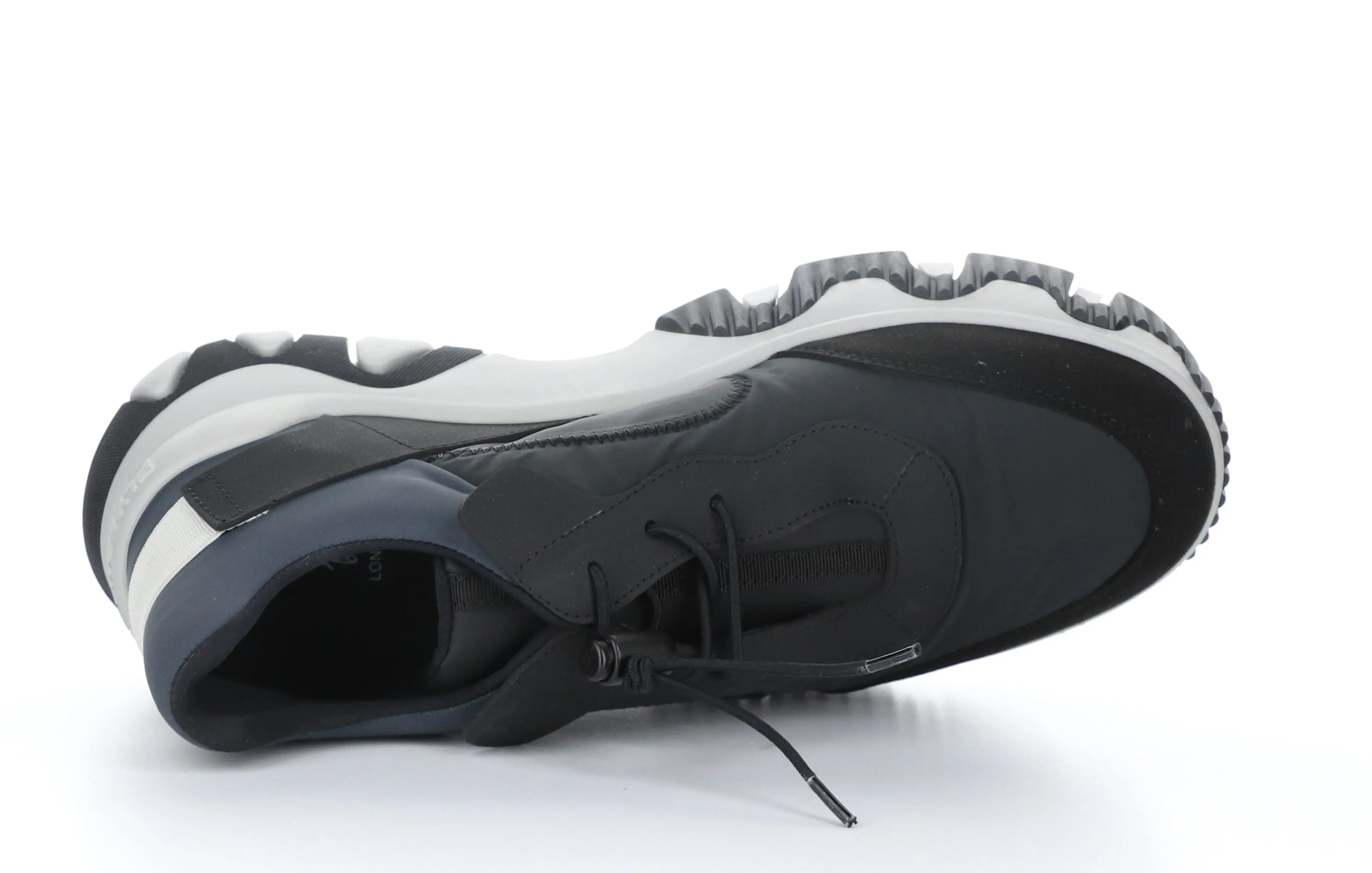 FEON749FLY Multi Black Elasticated Trainers