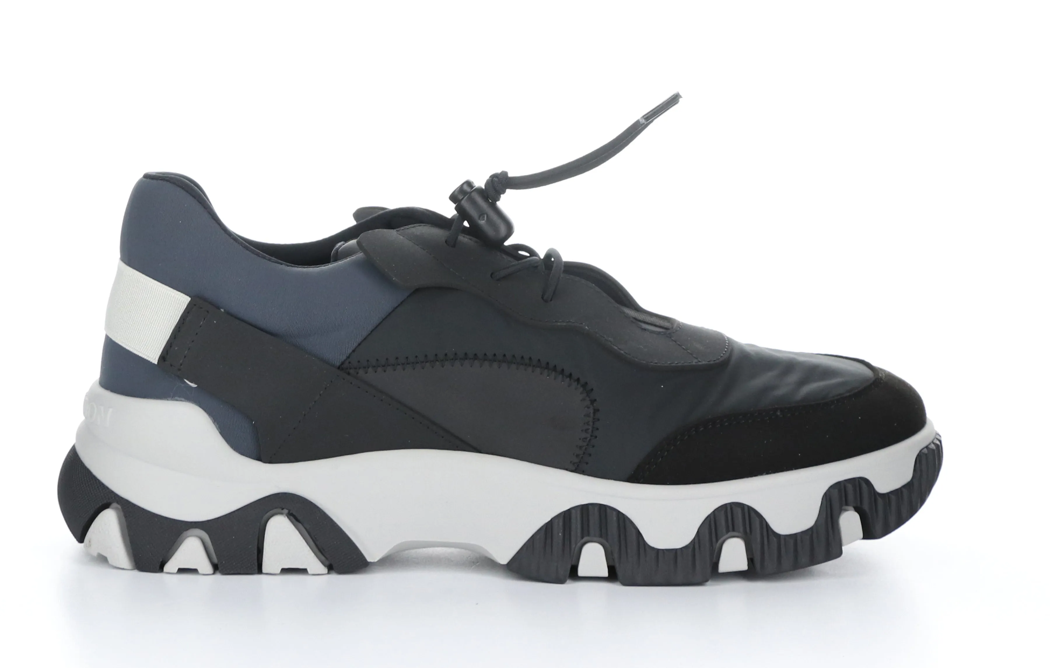 FEON749FLY Multi Black Elasticated Trainers