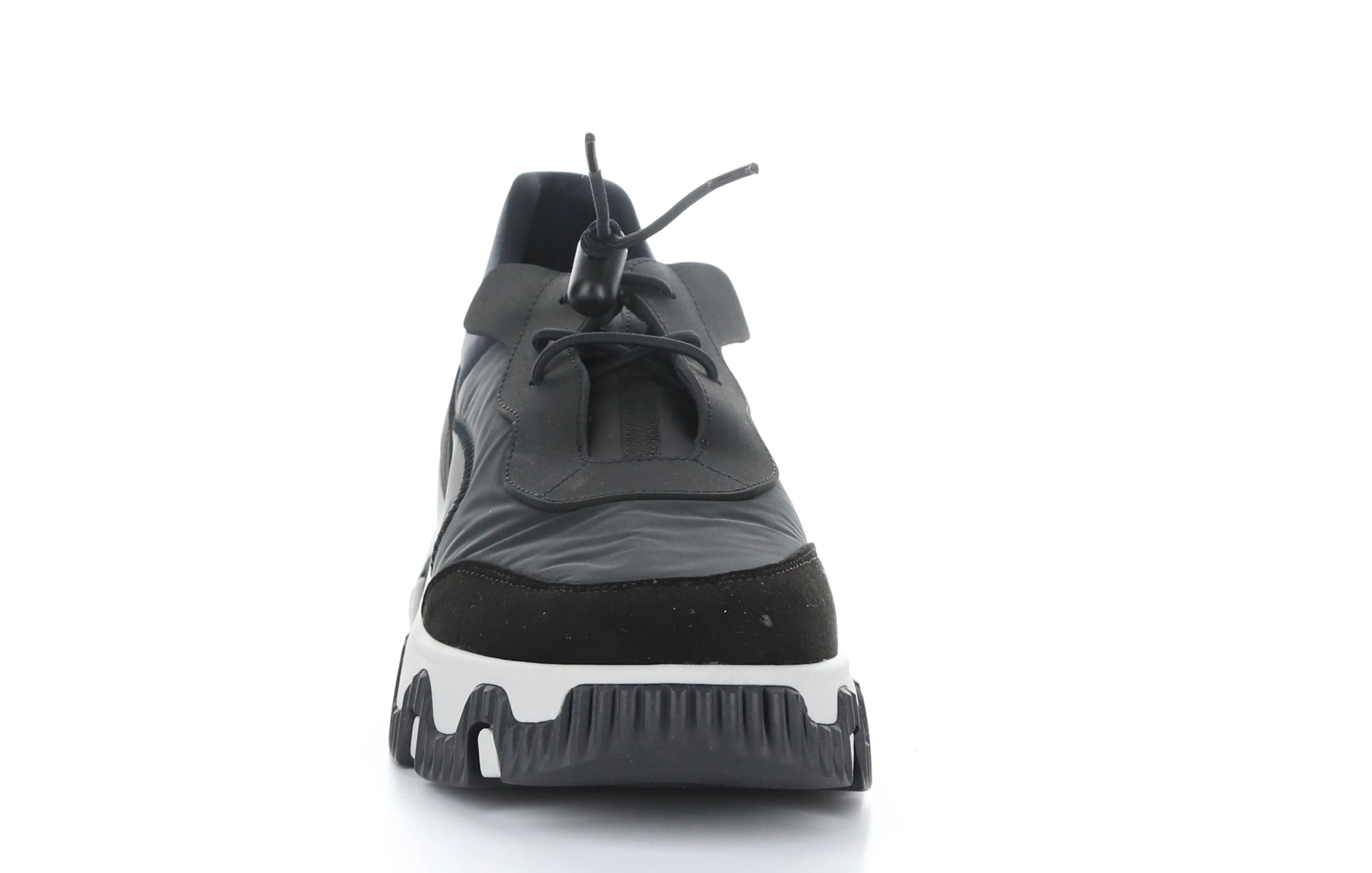 FEON749FLY Multi Black Elasticated Trainers
