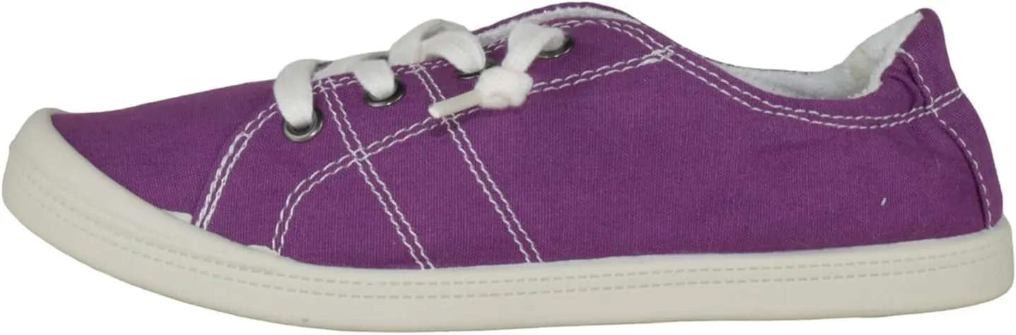 Forever Flat Women's Shoes Linen Canvas Slip-On Sneakers Lace Up Loafers Comfortable Fashion Sneakers