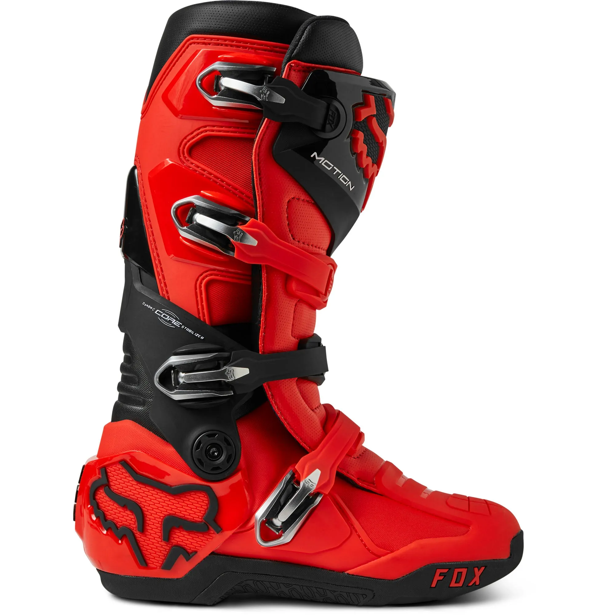 Fox Racing Motion Offroad Boots Fluorescent Red