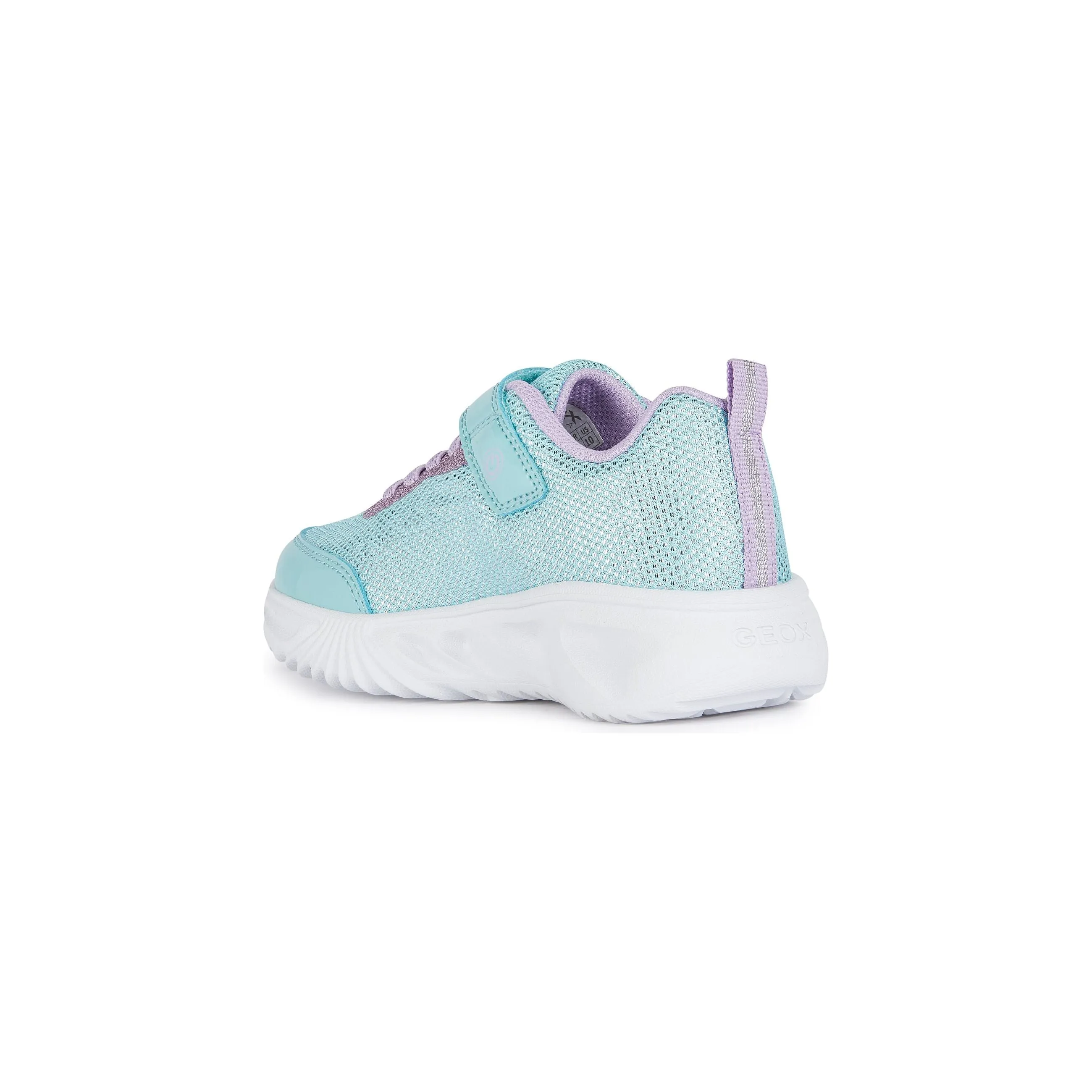 Geox Girls Trainer J Assister J45E9A Aqua/Lilac