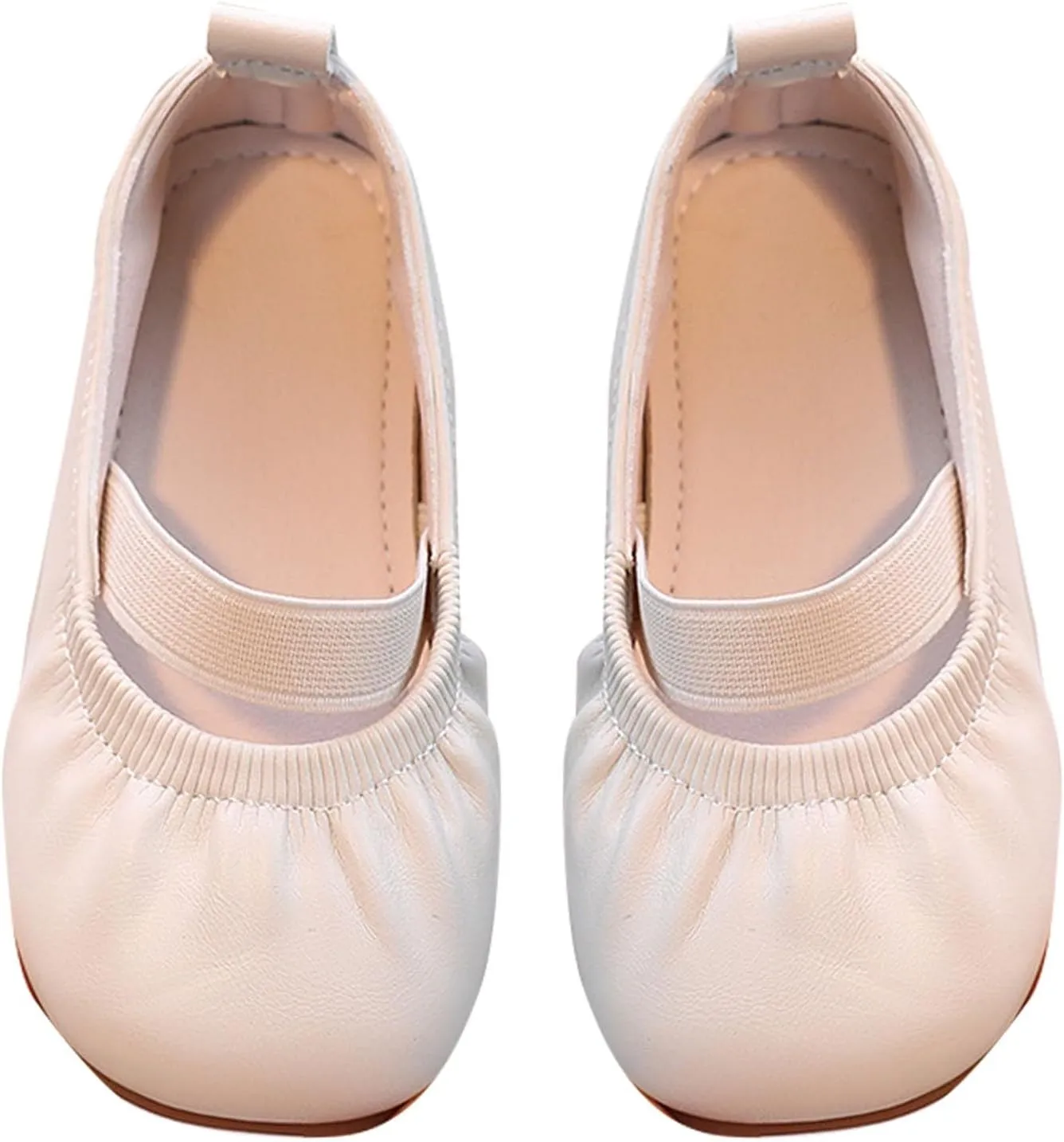Girl Dress Shoes Toddler Flower Kid Dress Shoes Square Toe Ballet Flats for Party School Wedding Casual Shoes