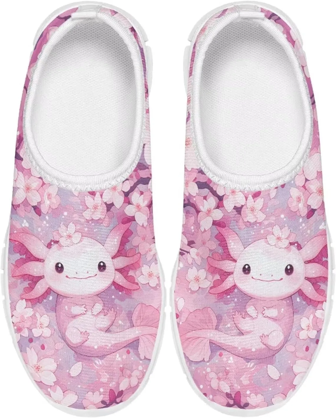 Girls Athletic Shoes Cute Kids Gym Running Slip On Shoes for Girls