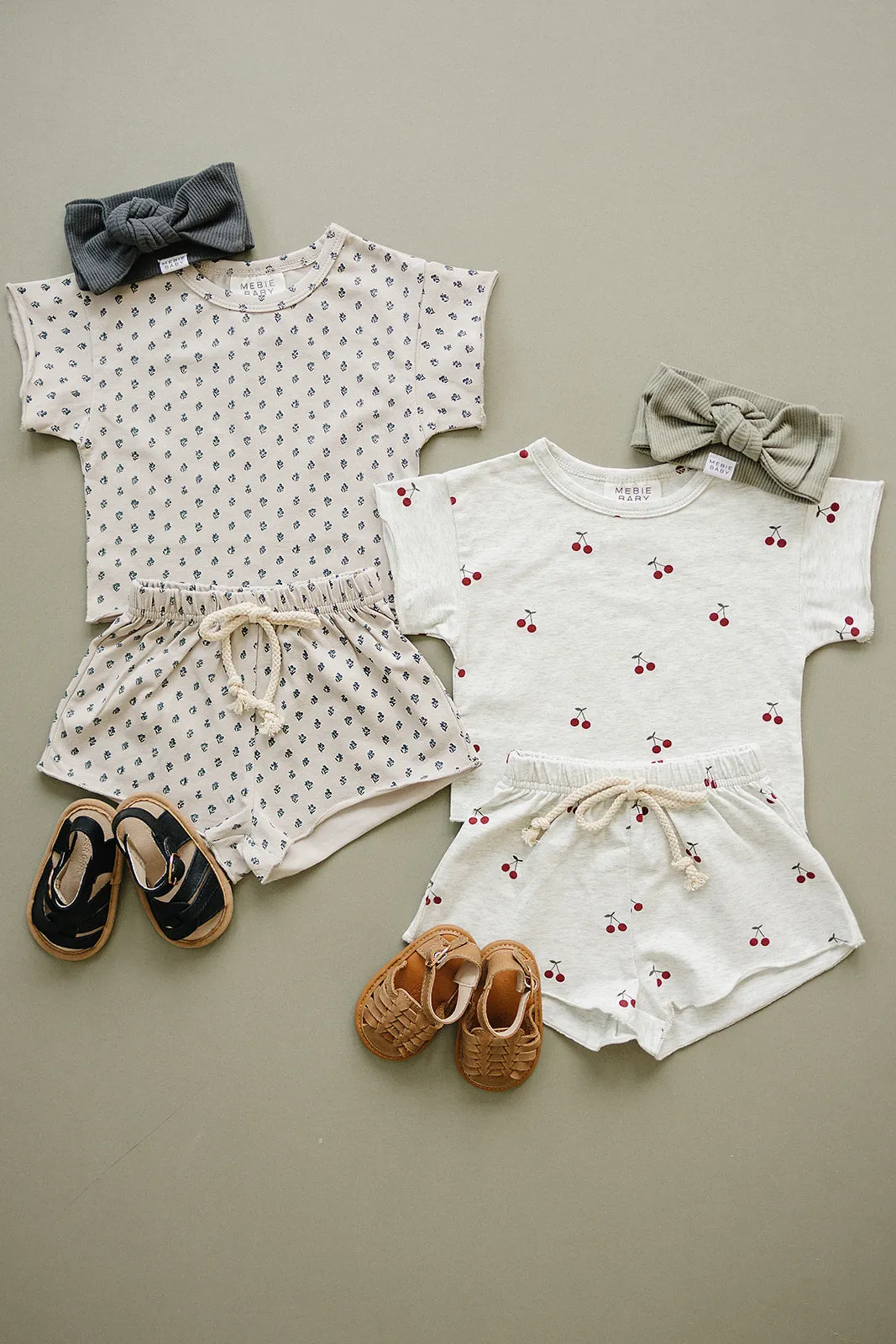Girls Cherries Short Set