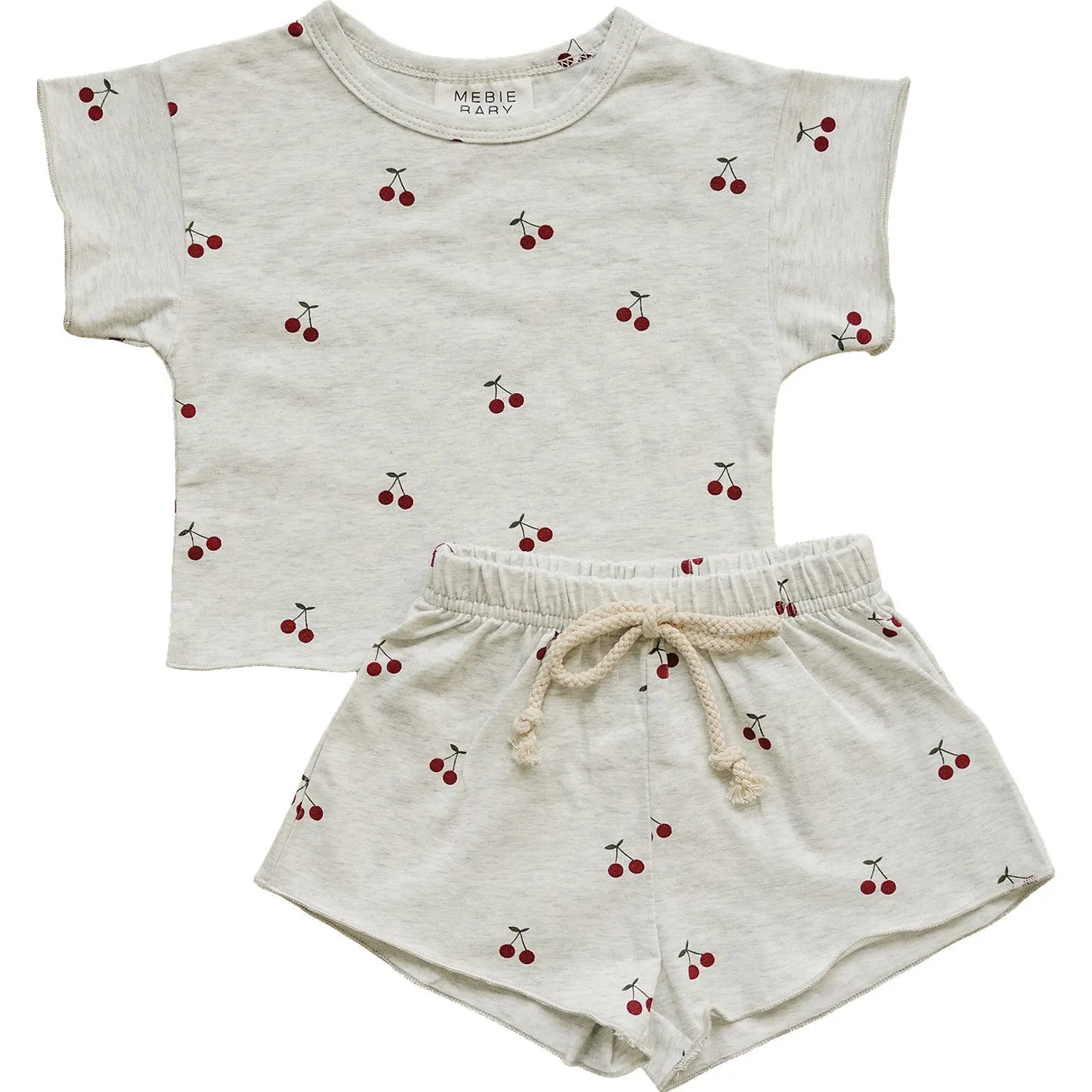 Girls Cherries Short Set