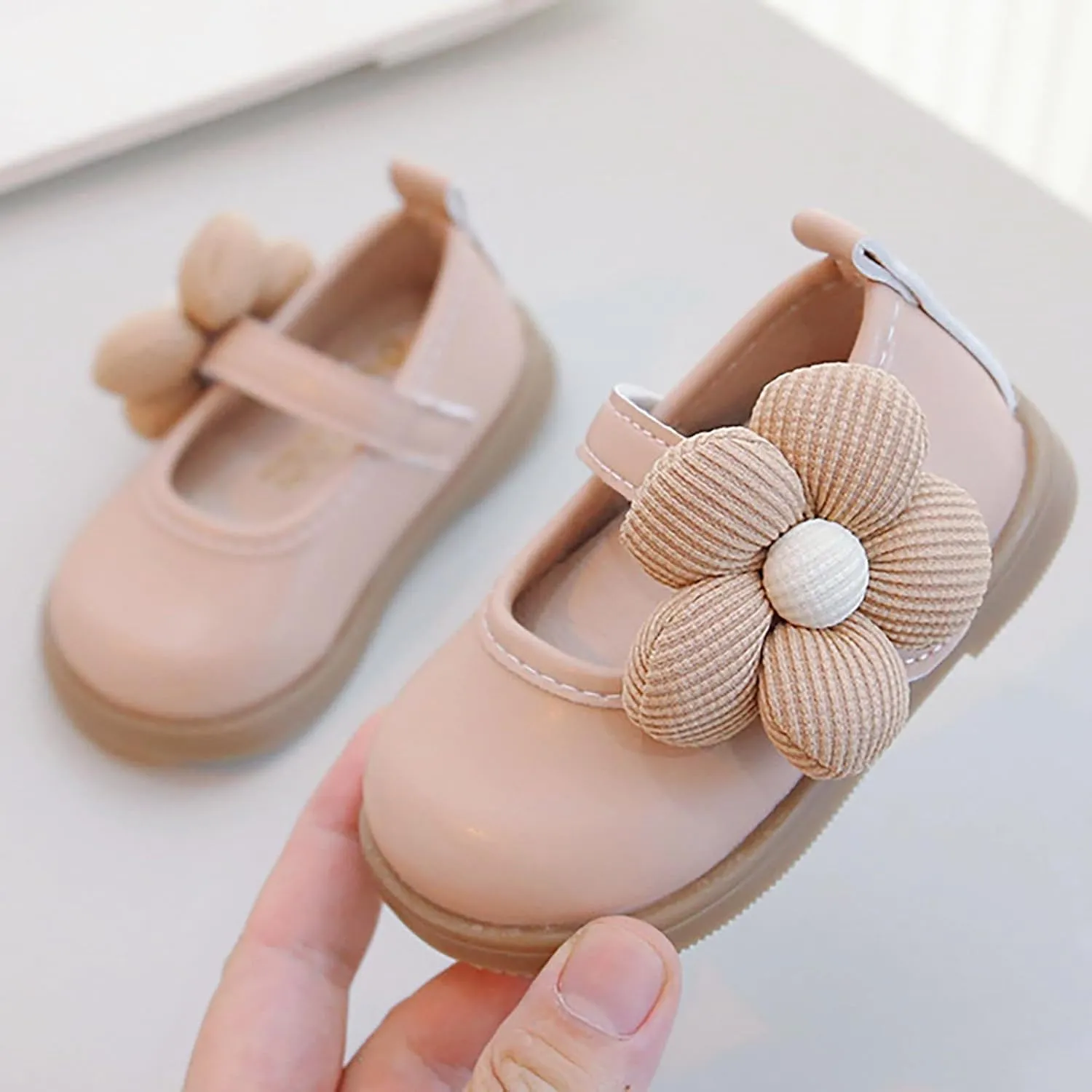 Girls Dress Shoes Mary Jane Flats for Party School Wedding Toddler Baby Ballet Shoes Flower Girls Dress Shoes