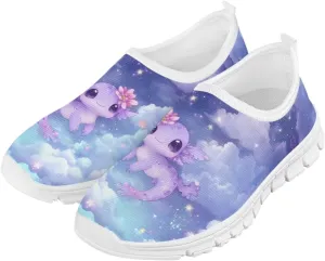 Girls Slip On Sneakers Cute Shoes for Girls Boys Comfort Running Shoes