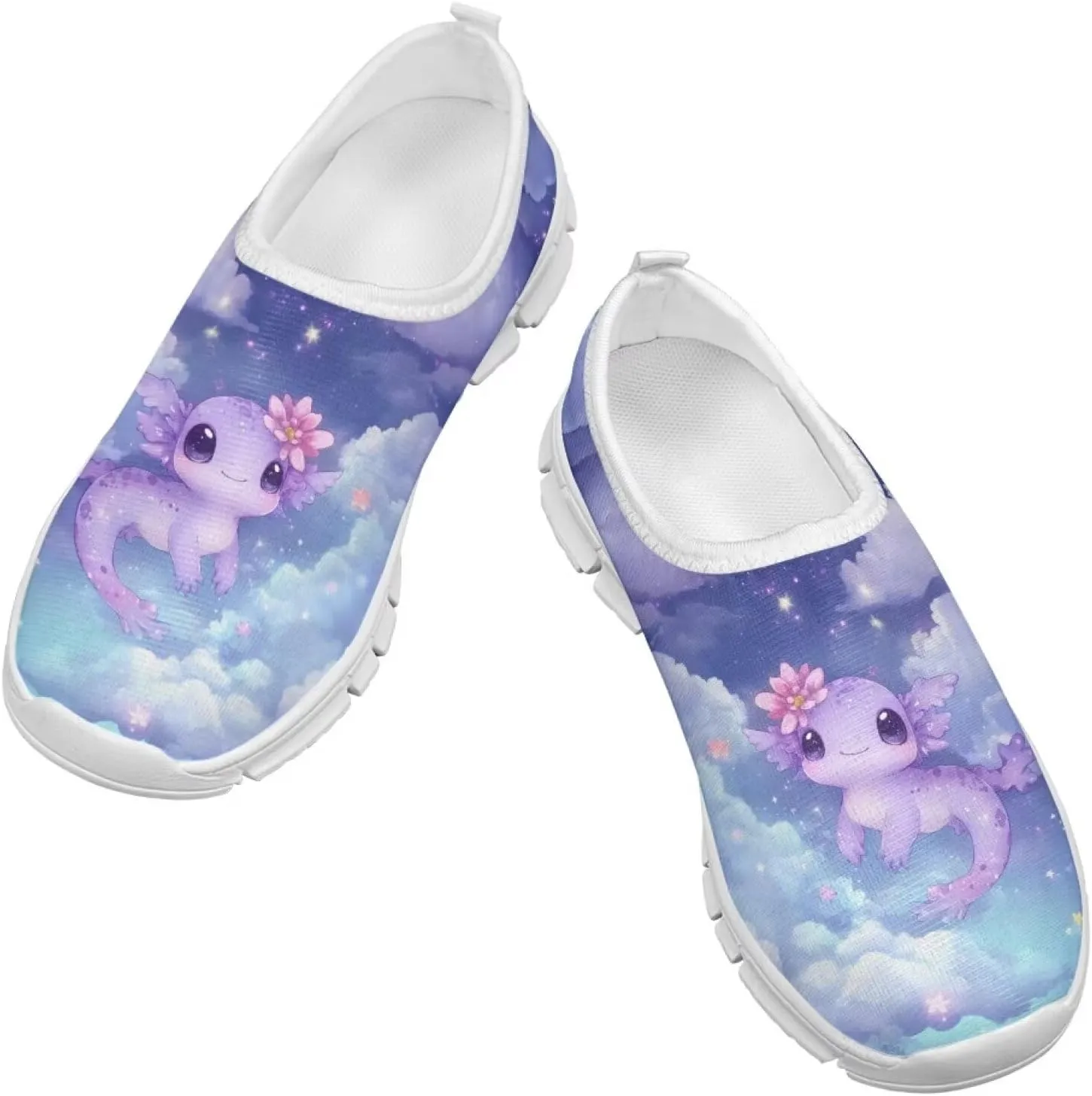 Girls Slip On Sneakers Cute Shoes for Girls Boys Comfort Running Shoes