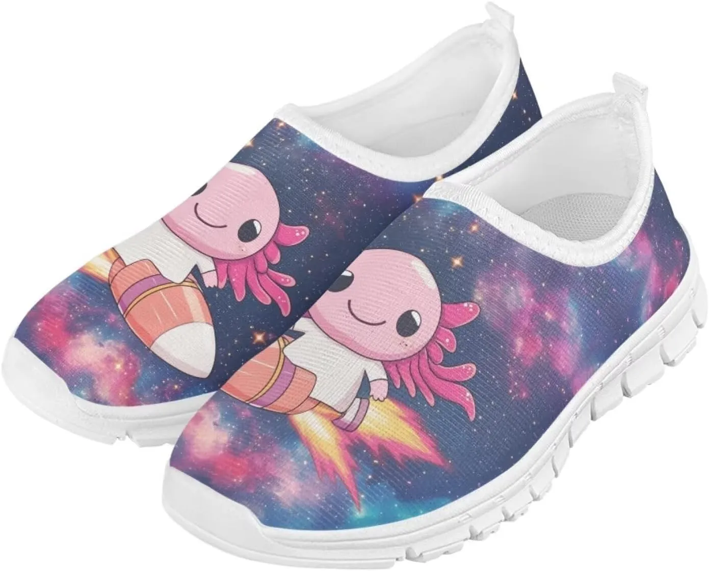 Girls Tennis Shoes Novelty Animal Slip On Shoes for Girls Little Big Kid
