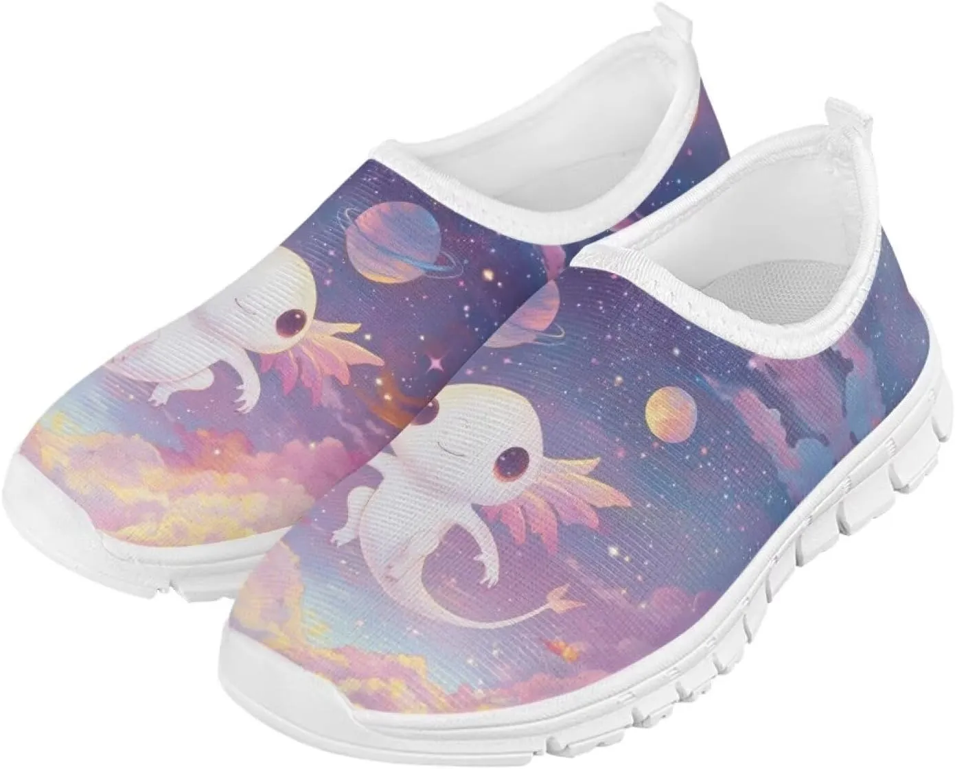 Girls Tennis Shoes Novelty Animal Slip On Shoes for Girls Little Big Kid