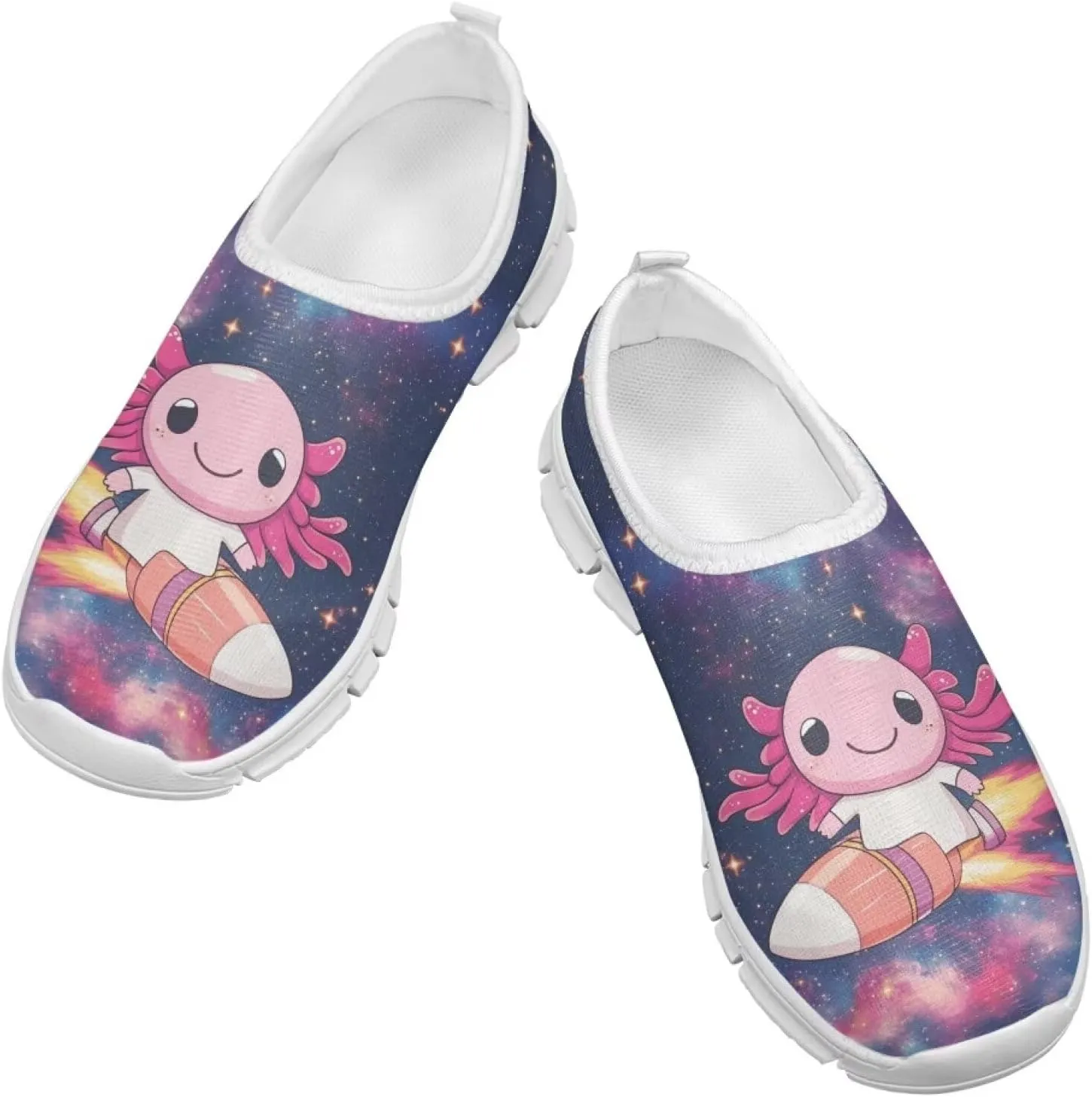 Girls Tennis Shoes Novelty Animal Slip On Shoes for Girls Little Big Kid