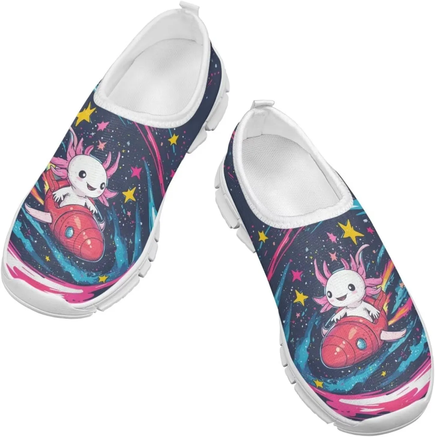 Girls Tennis Shoes Novelty Animal Slip On Shoes for Girls Little Big Kid