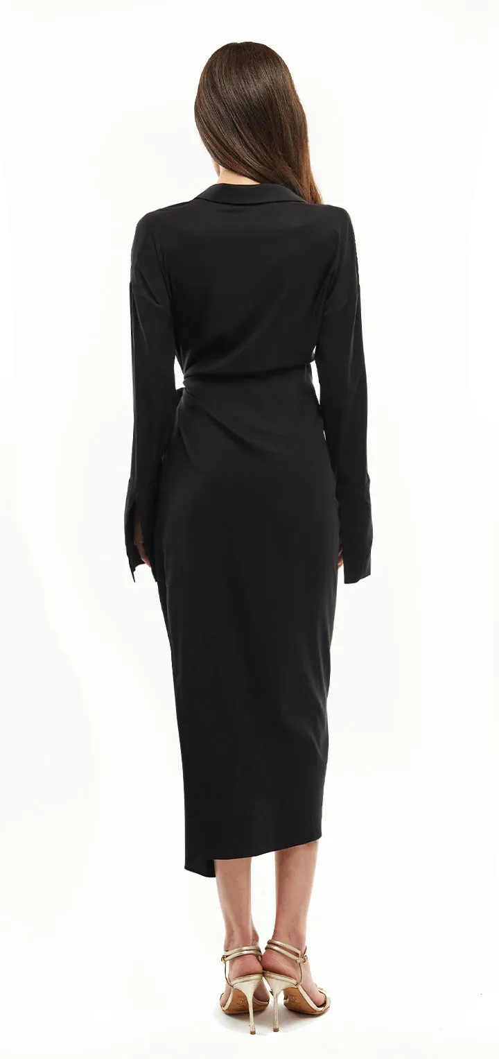 Gisele Dress - Mat Black