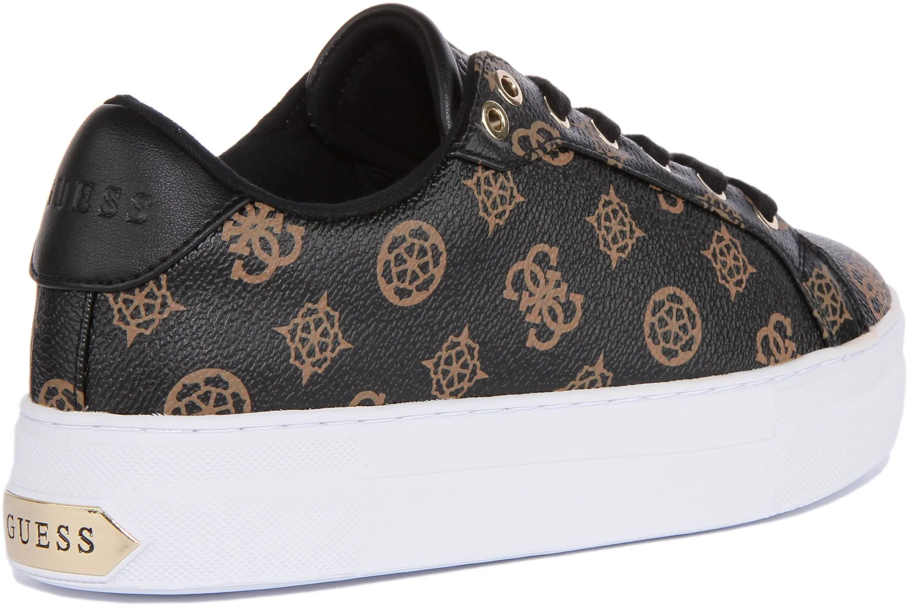 Guess Garmini 4G In Black Brown For Women