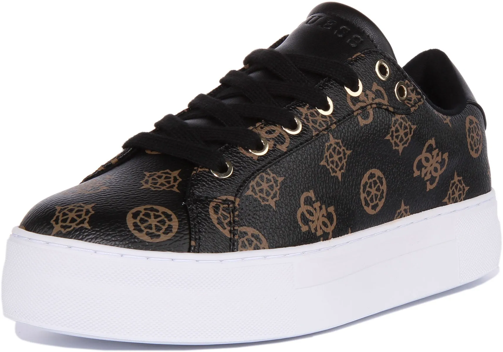Guess Garmini 4G In Black Brown For Women