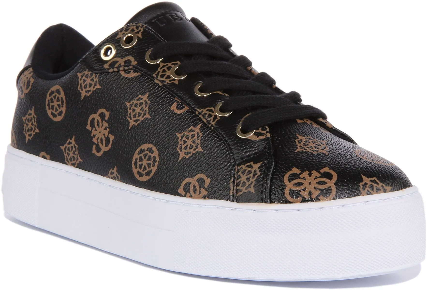 Guess Garmini 4G In Black Brown For Women