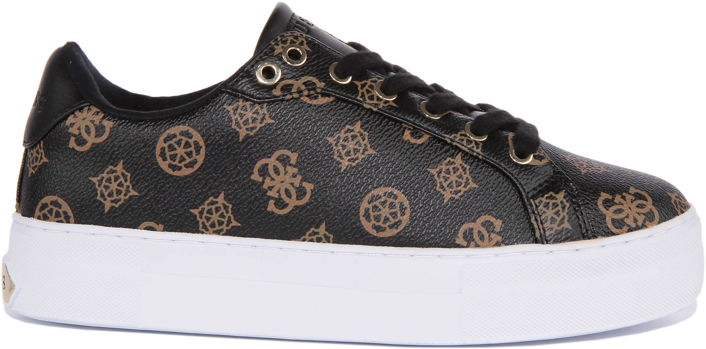 Guess Garmini 4G In Black Brown For Women
