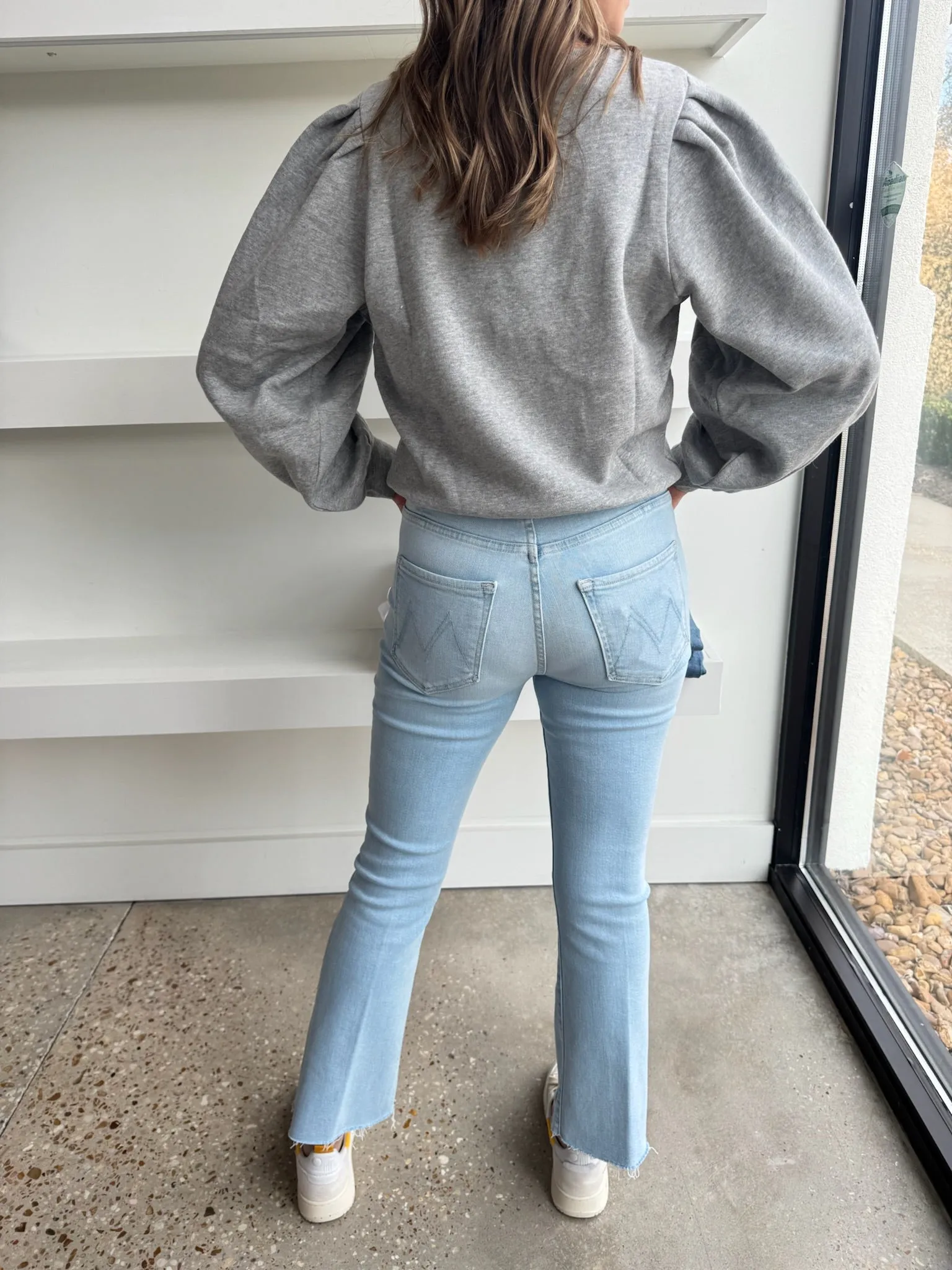 Heather Grey Tiffany Sweater