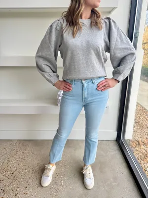 Heather Grey Tiffany Sweater