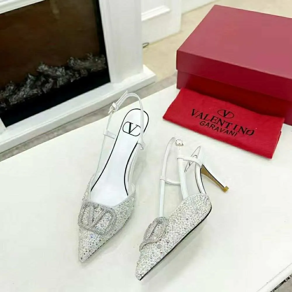 High Quality Imported Brand Logo Heels
