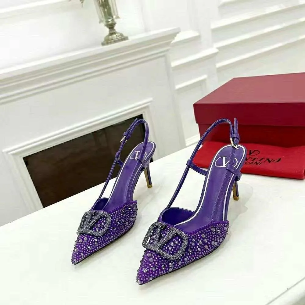 High Quality Imported Brand Logo Heels