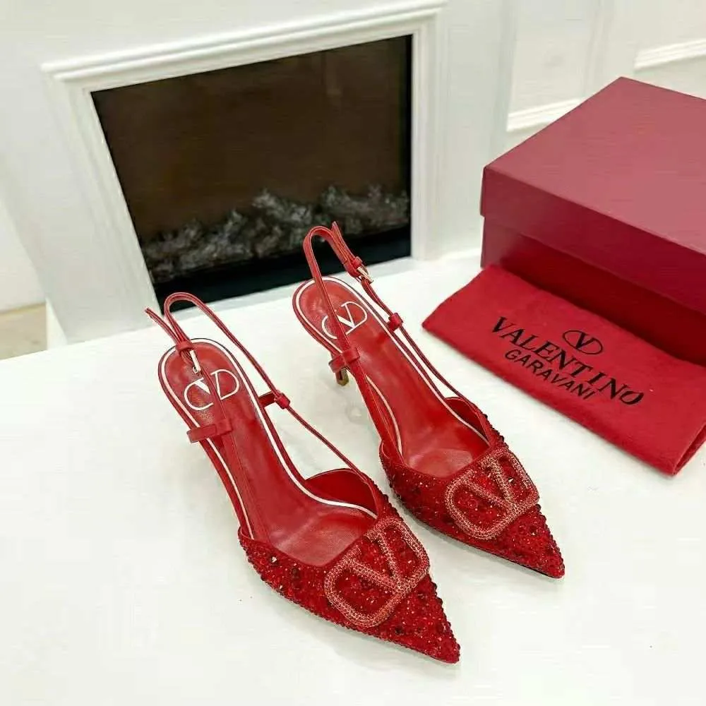 High Quality Imported Brand Logo Heels