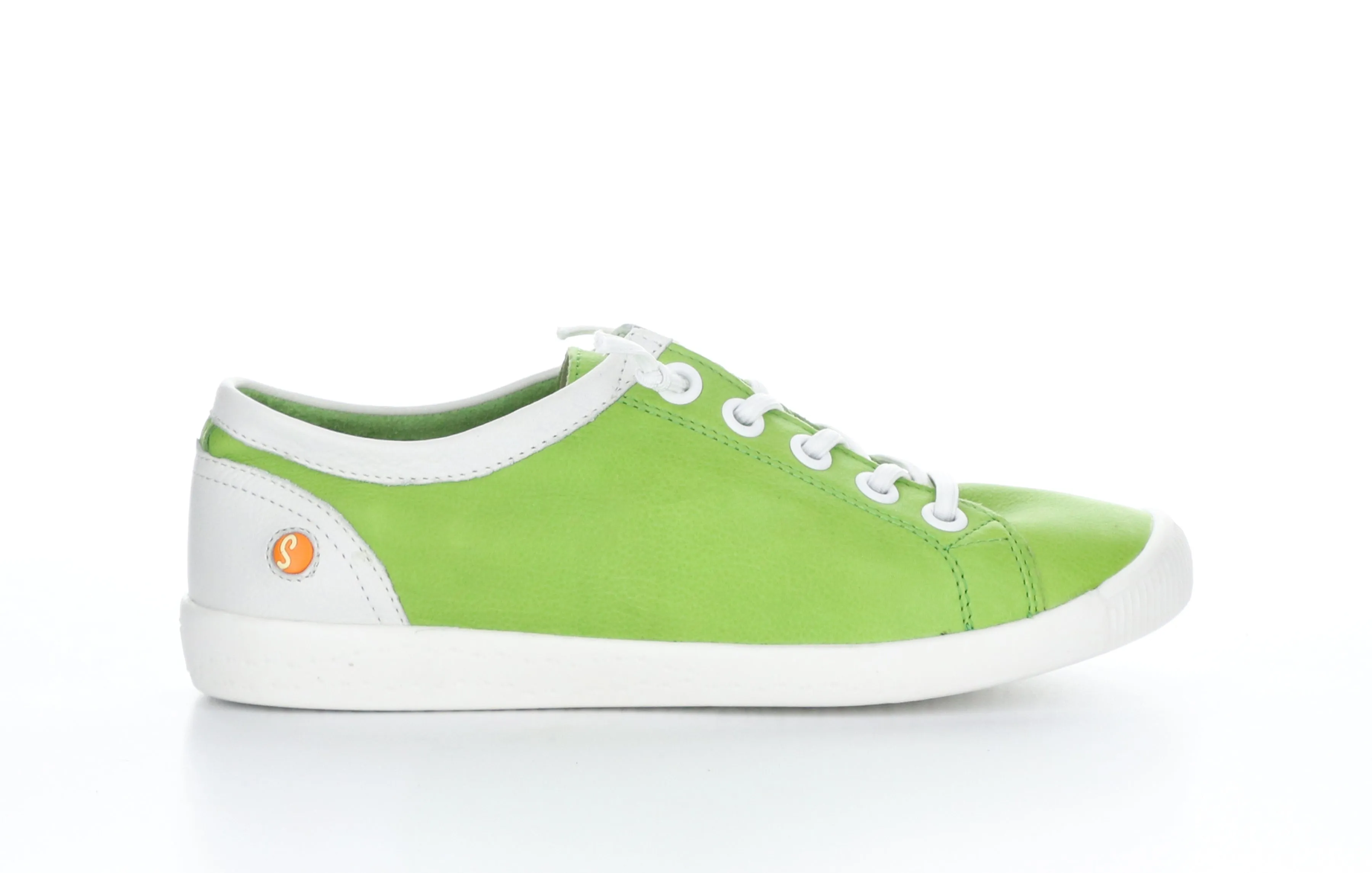 ISLAII557SOF Supple Apple Green/White Slip-on Trainers
