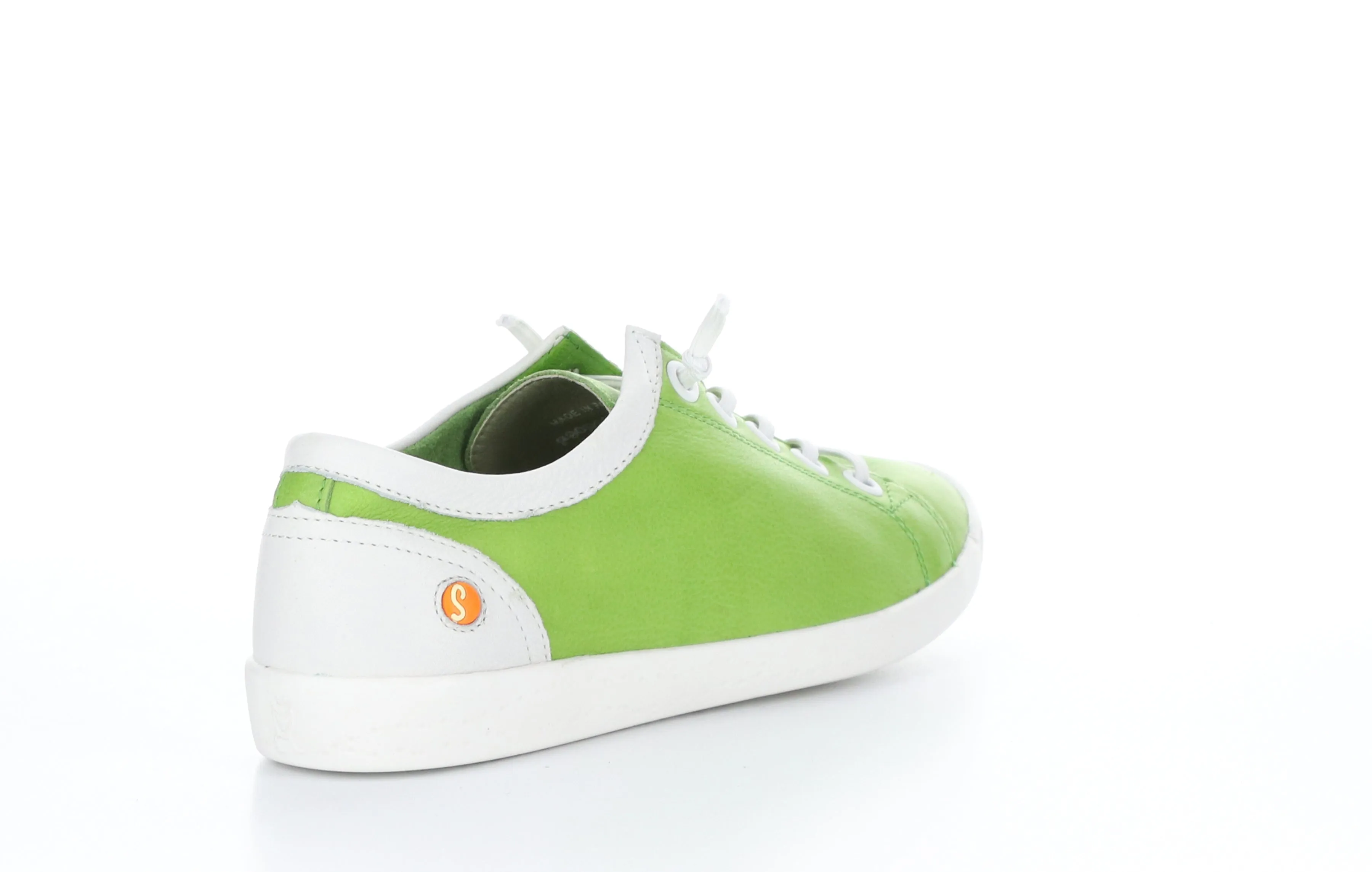 ISLAII557SOF Supple Apple Green/White Slip-on Trainers
