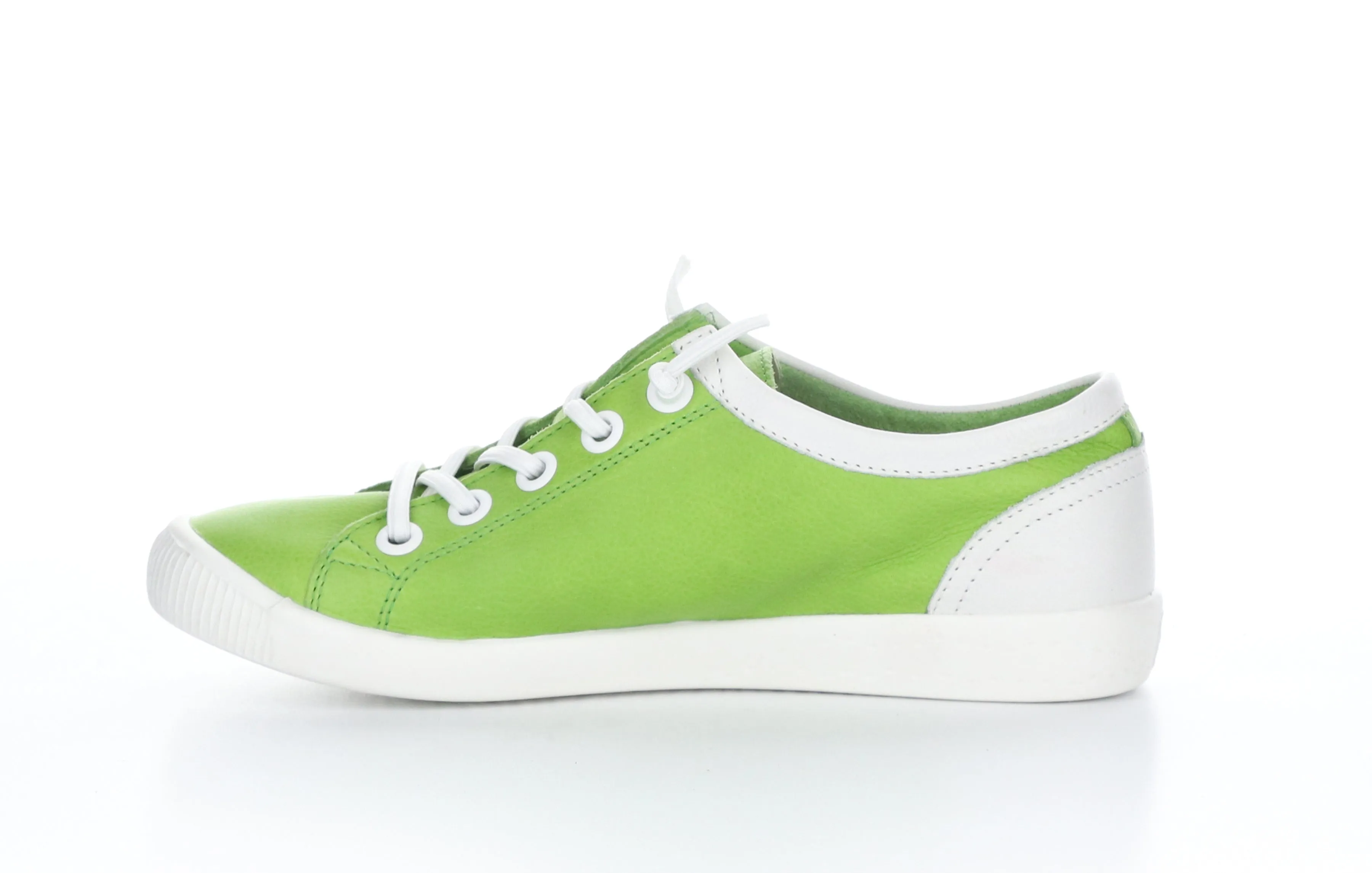 ISLAII557SOF Supple Apple Green/White Slip-on Trainers