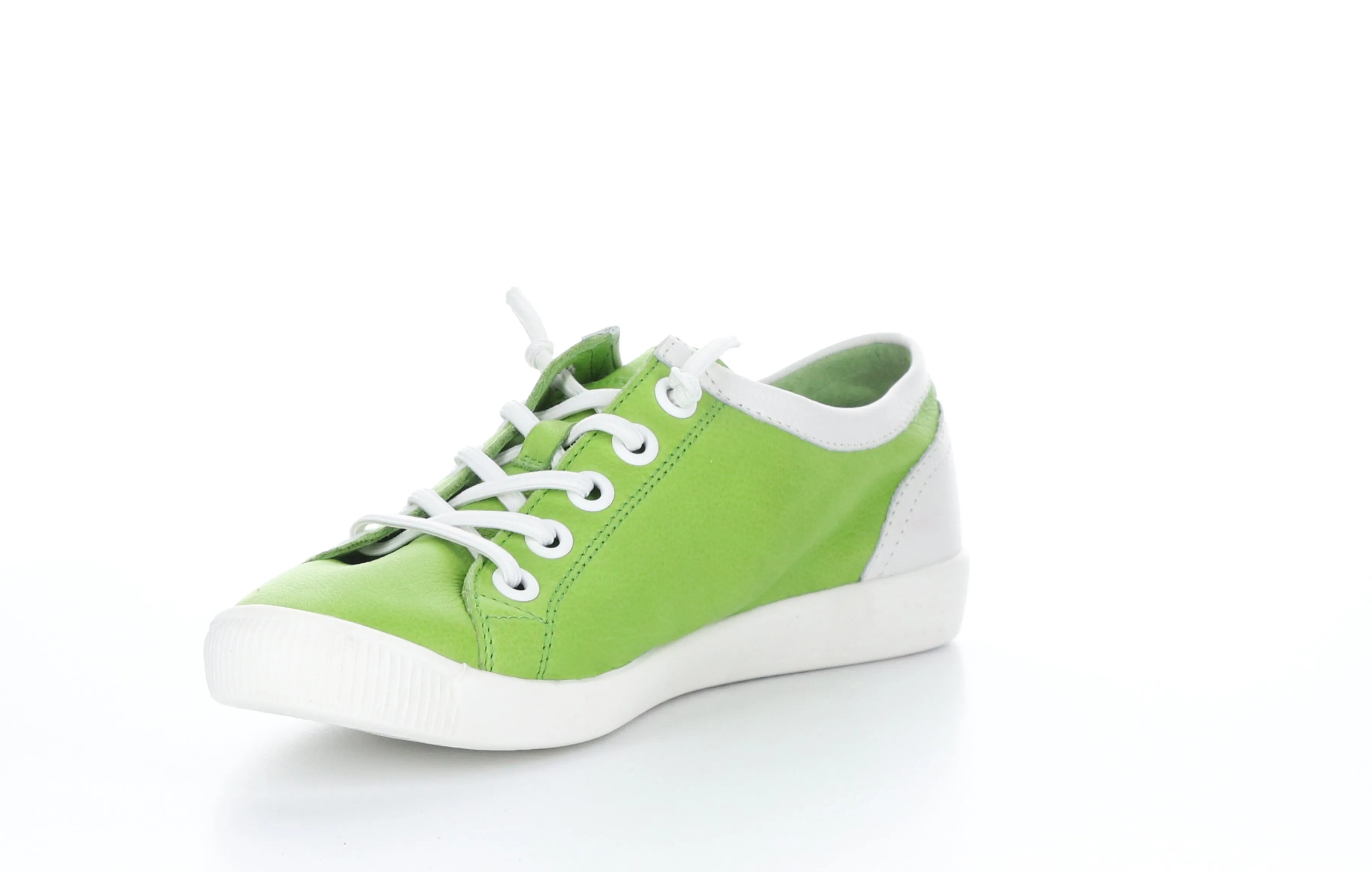 ISLAII557SOF Supple Apple Green/White Slip-on Trainers