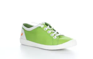 ISLAII557SOF Supple Apple Green/White Slip-on Trainers